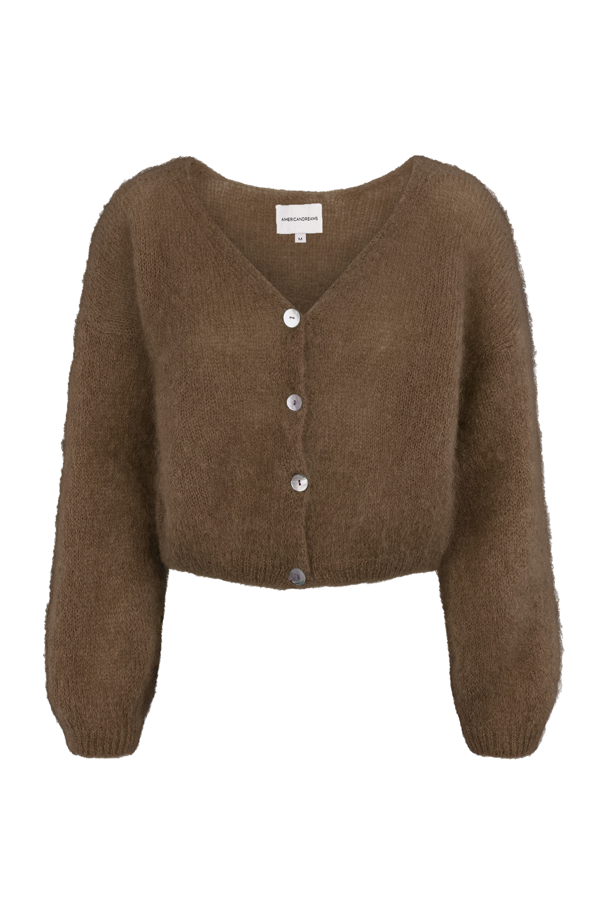 STRICKJACKE - SCHOKOBRAUN