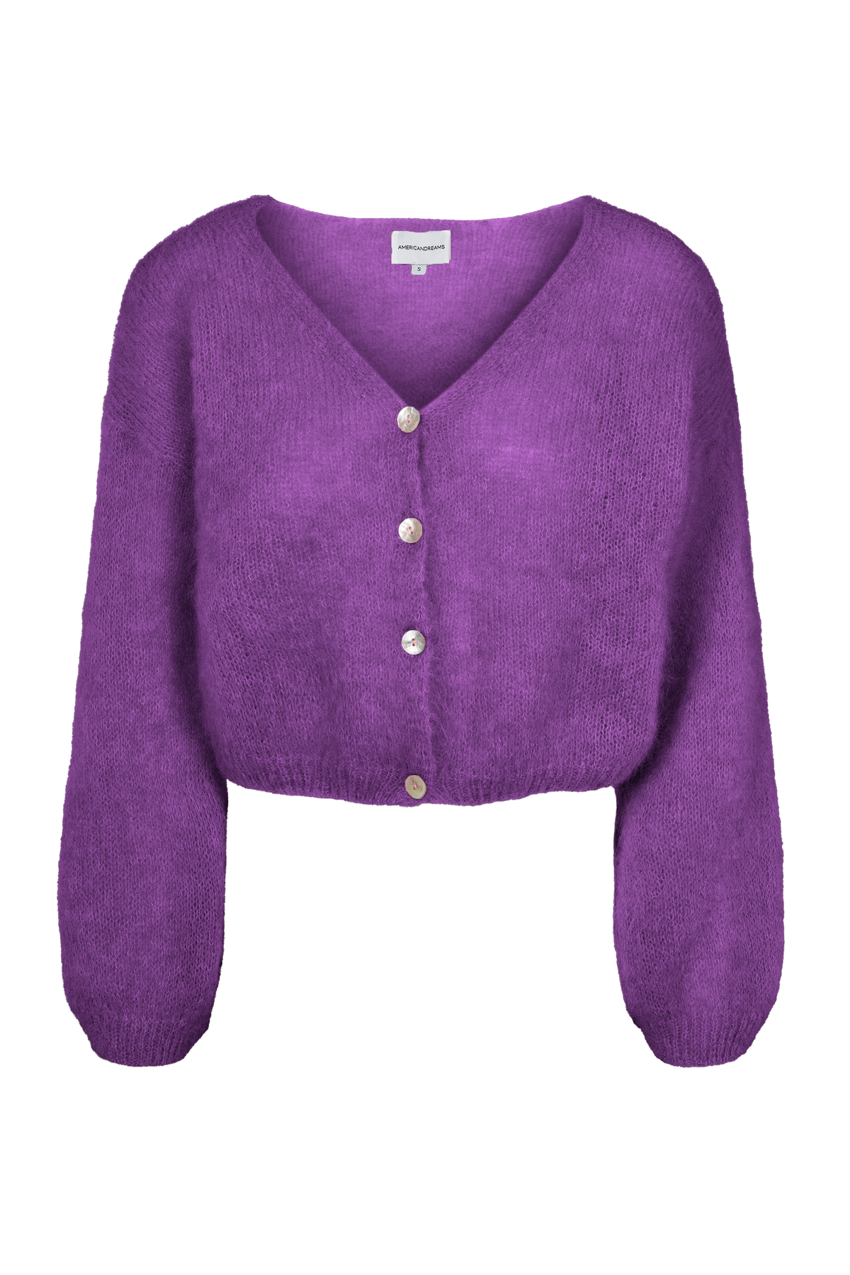 STRICKJACKE - VIOLETT