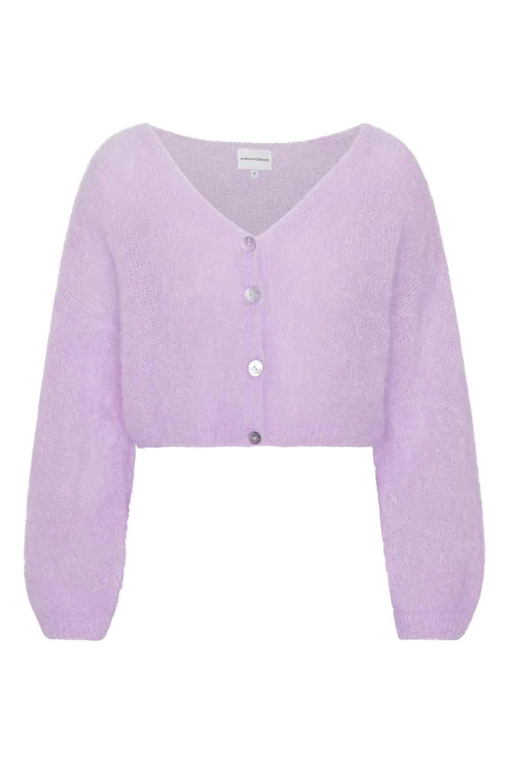 STRICKJACKE - HELLLILA