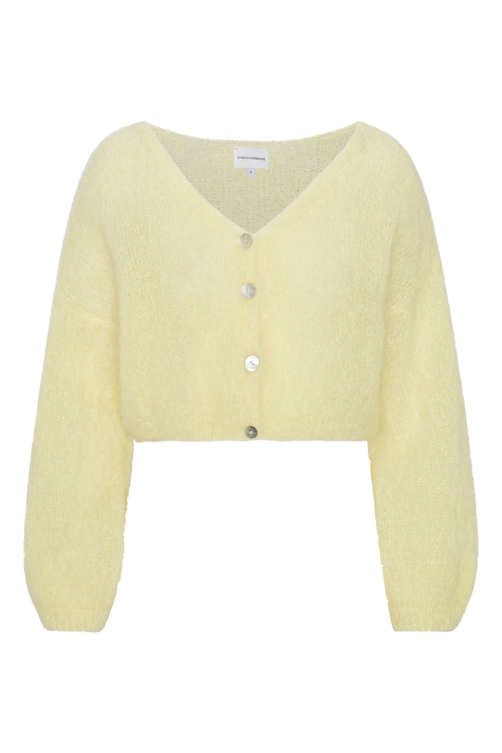 STRICKJACKE - HELLGELB