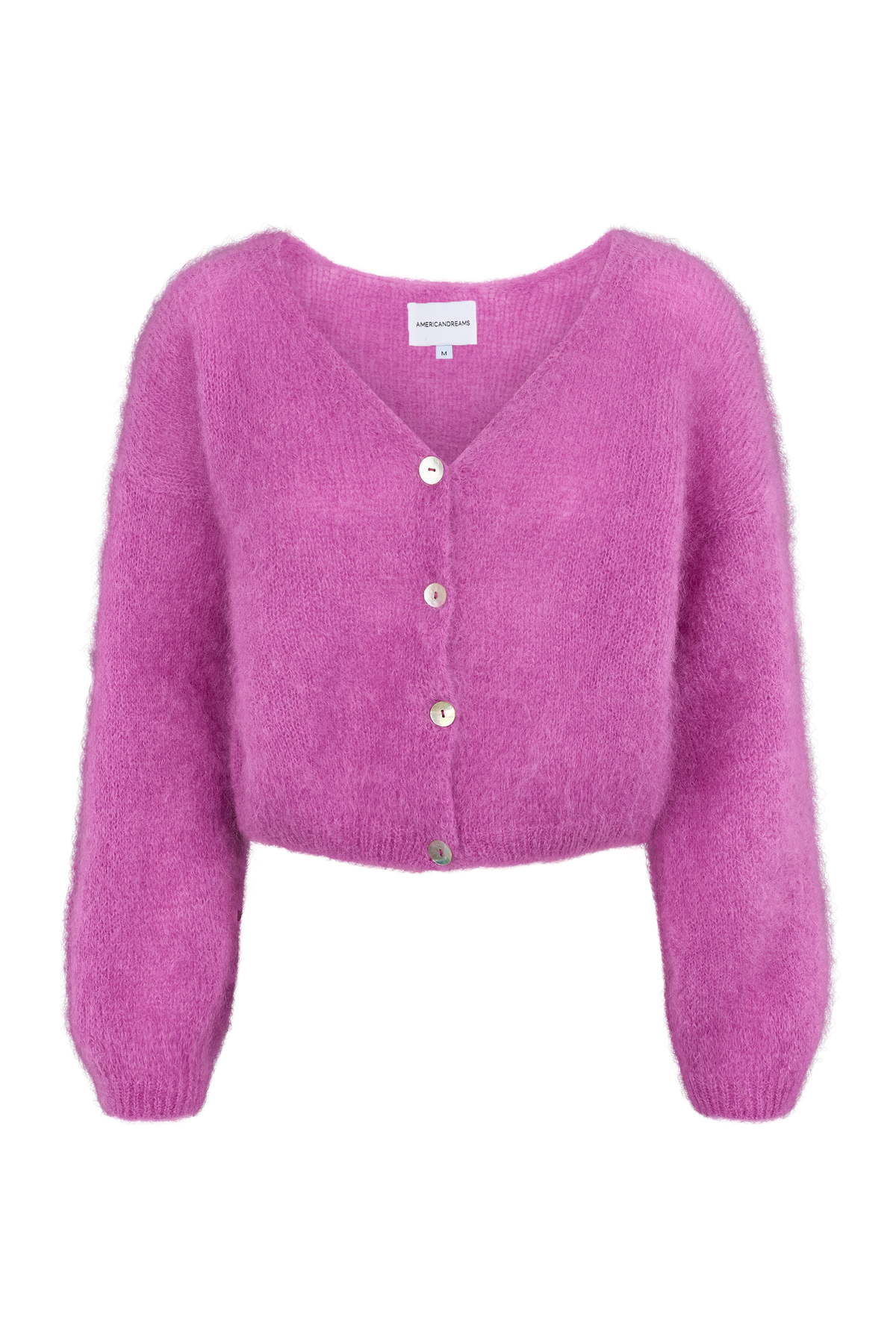 STRICKJACKE - FUCHSIA