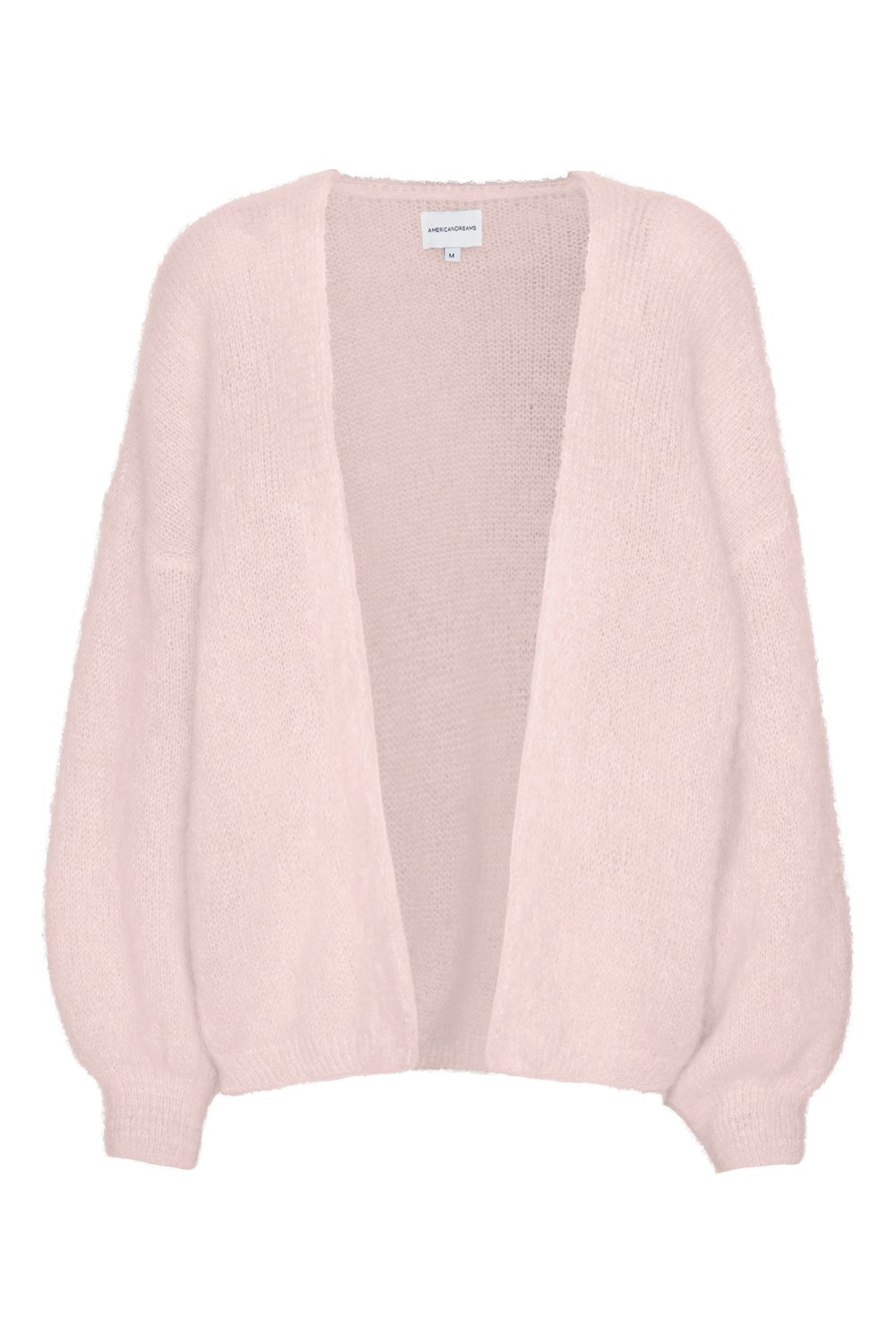 Strickjacke aus Mohairmischung in hellrosa bei the danish girl in Muenchen kaufen