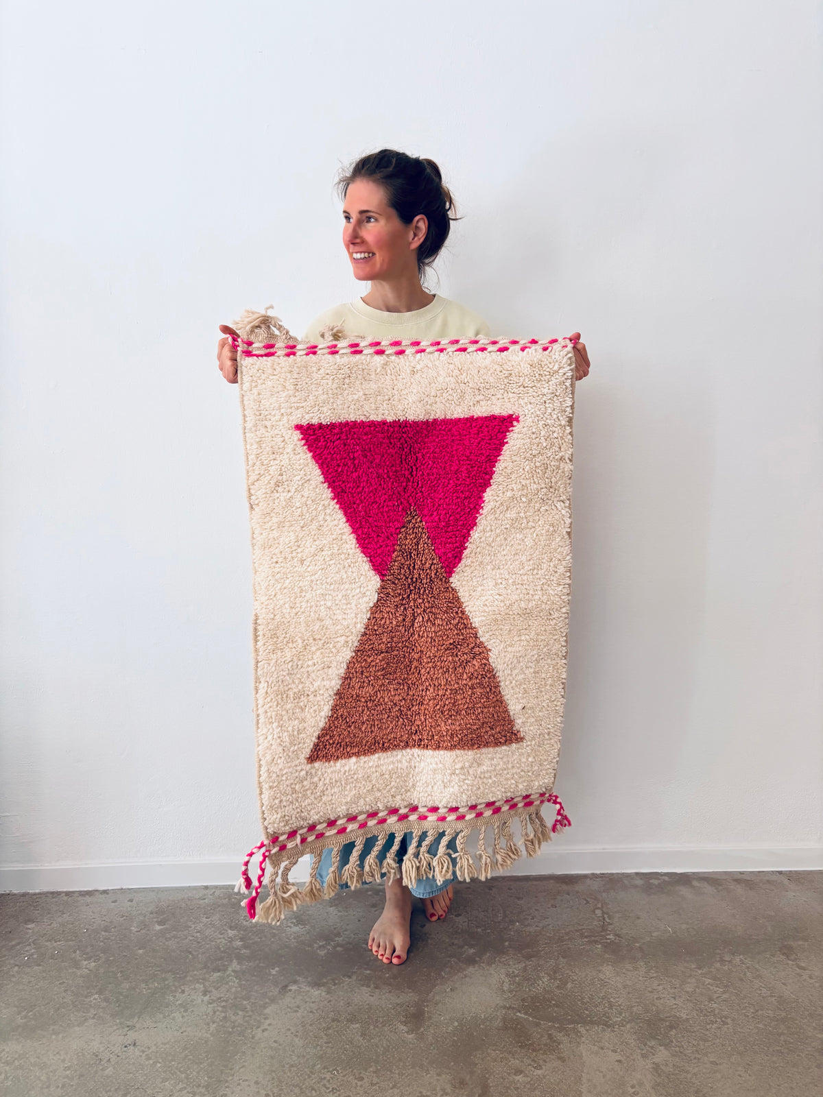 Berber Teppich - Bariq - 0,65 x 1,00m