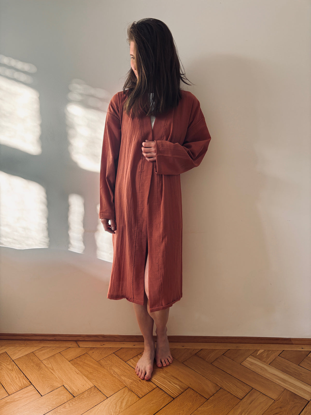 KIMONO - TERRACOTTA