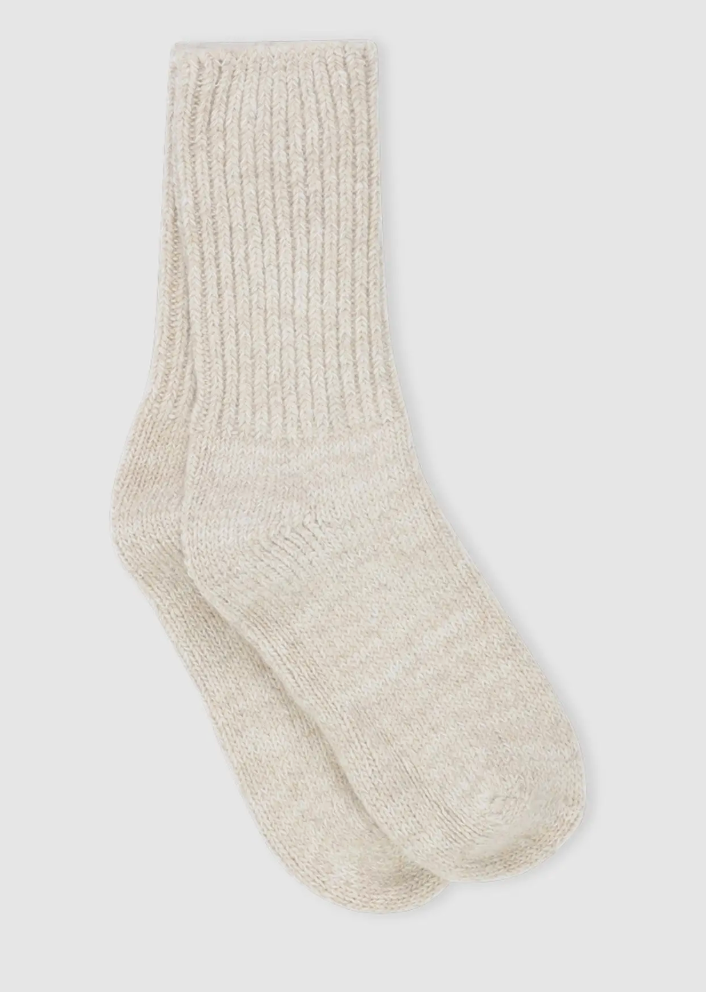 WOLLSOCKEN -BEIGE