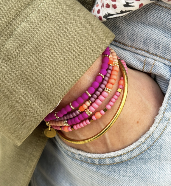 ARMBAND - CUBE BLUSH