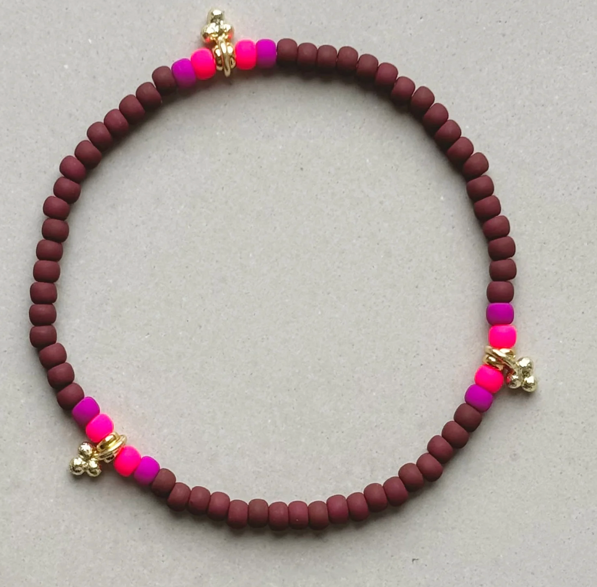 ARMBAND - MINI ROC MAROON ORANGE