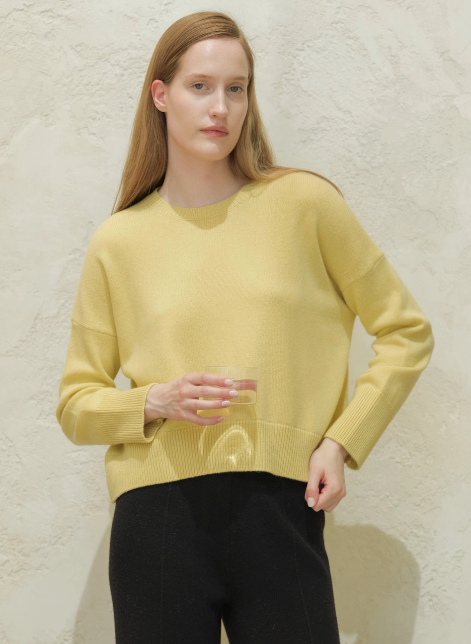 PULLOVER - GELB