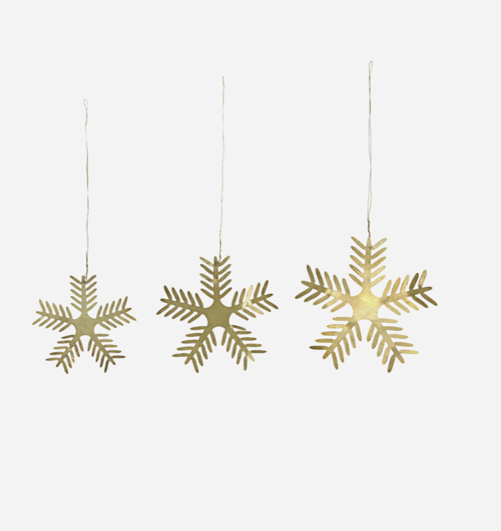 ANHÄNGER AUS MESSING - 3er Set