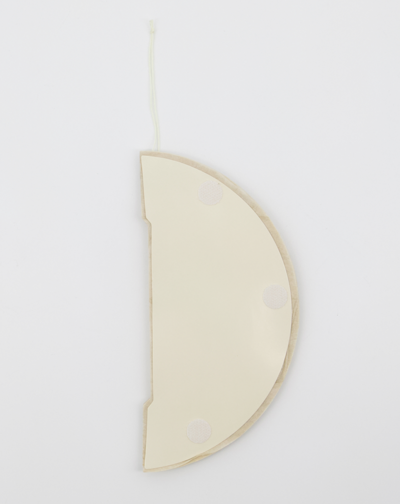 ANHÄNGER AUS PAPIER - OFF WHITE