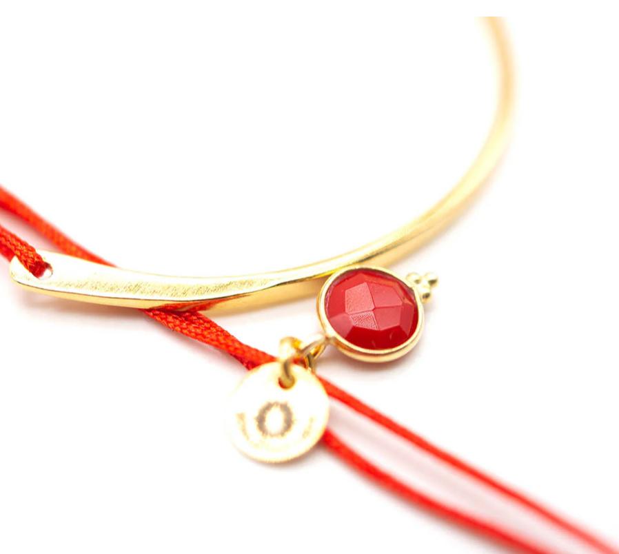 ARMREIF - RED BANGLE