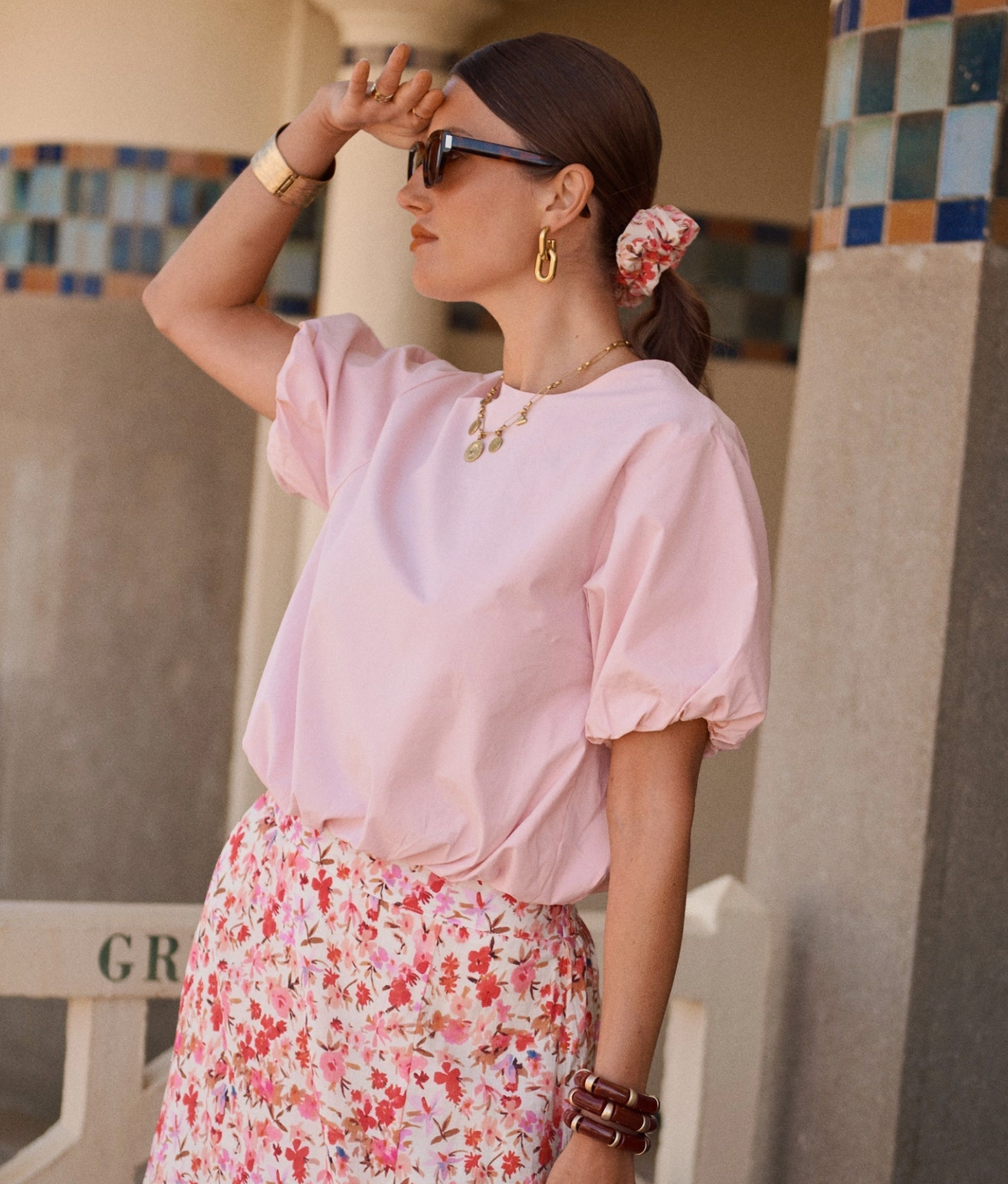 BLUSE - ROSE
