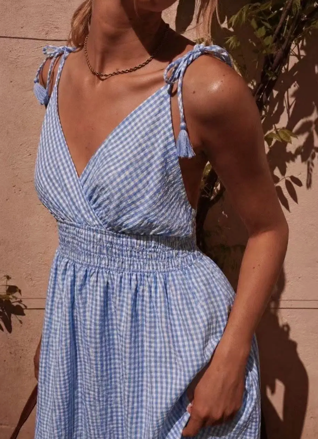 KLEID - VICHY BLUE