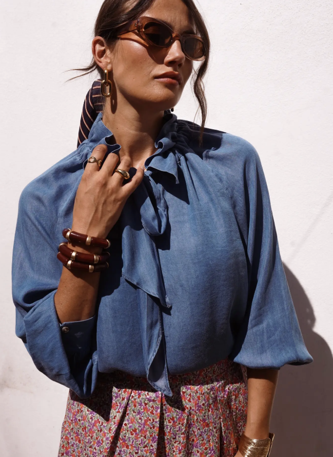 BLUSE - JEANS