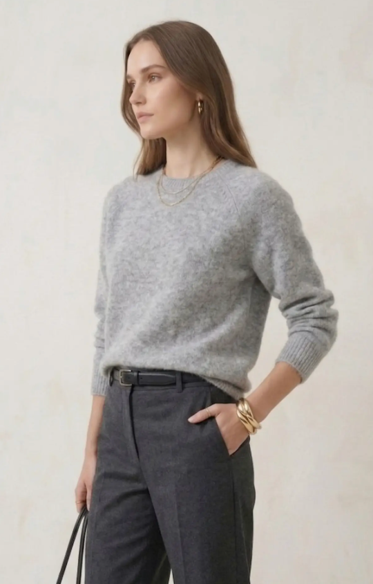 PULLOVER - GRAU