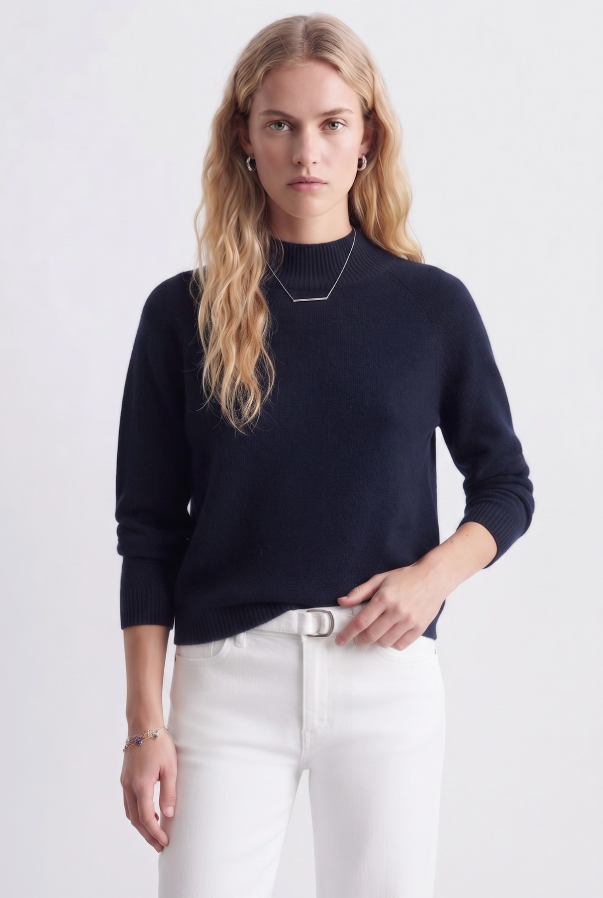 PULLOVER - MARINE