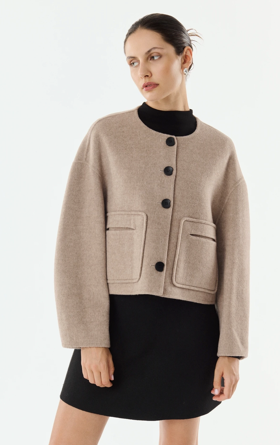 JACKE - TAUPE