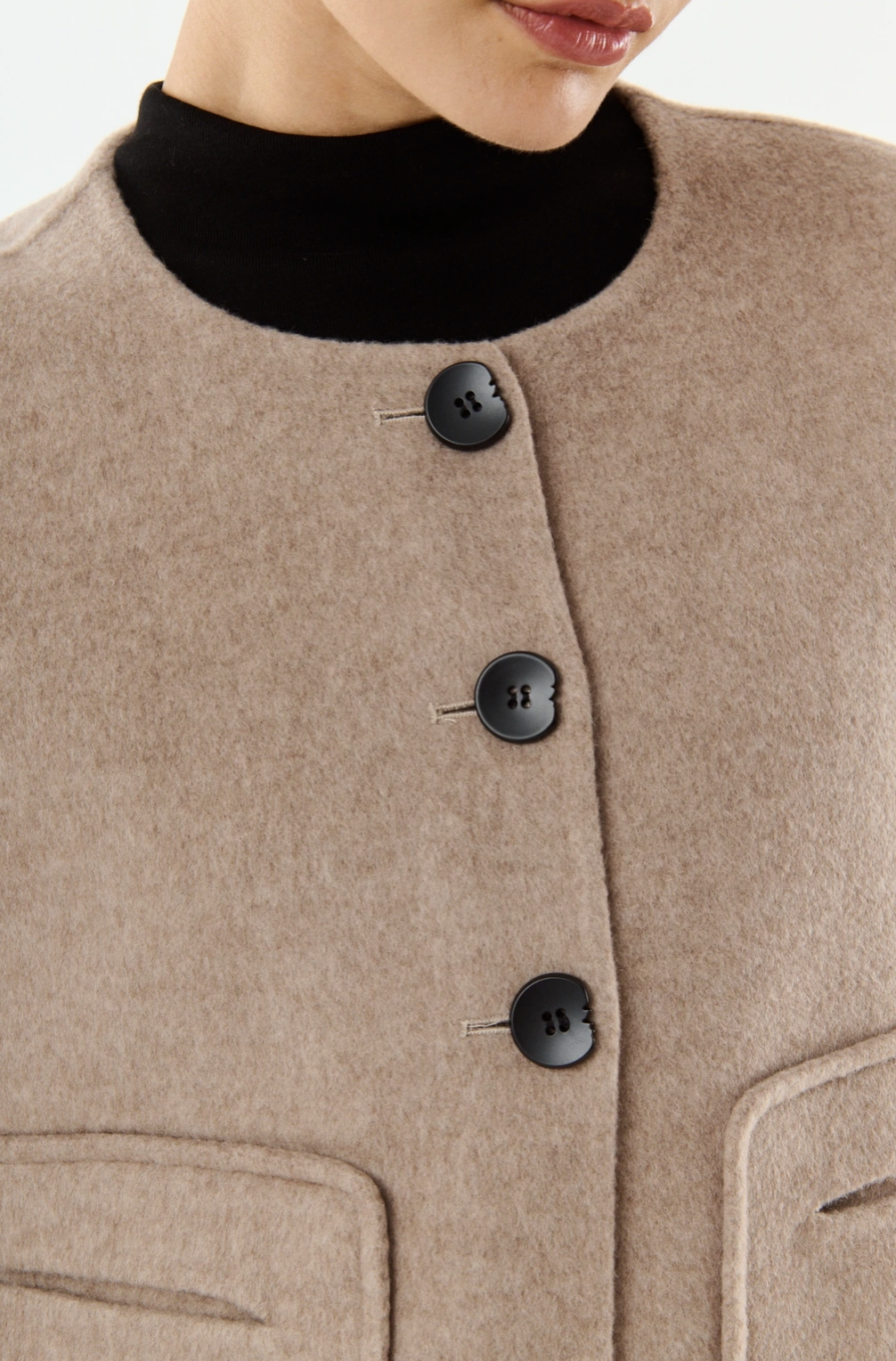 JACKE - TAUPE