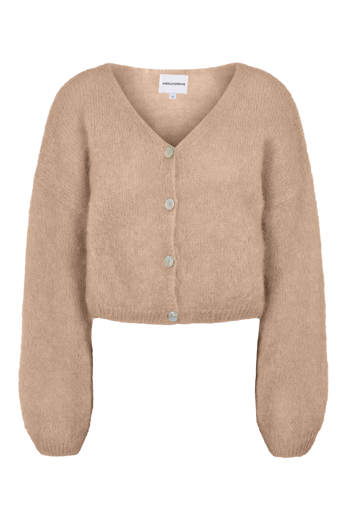 STRICKJACKE - HELLBRAUN