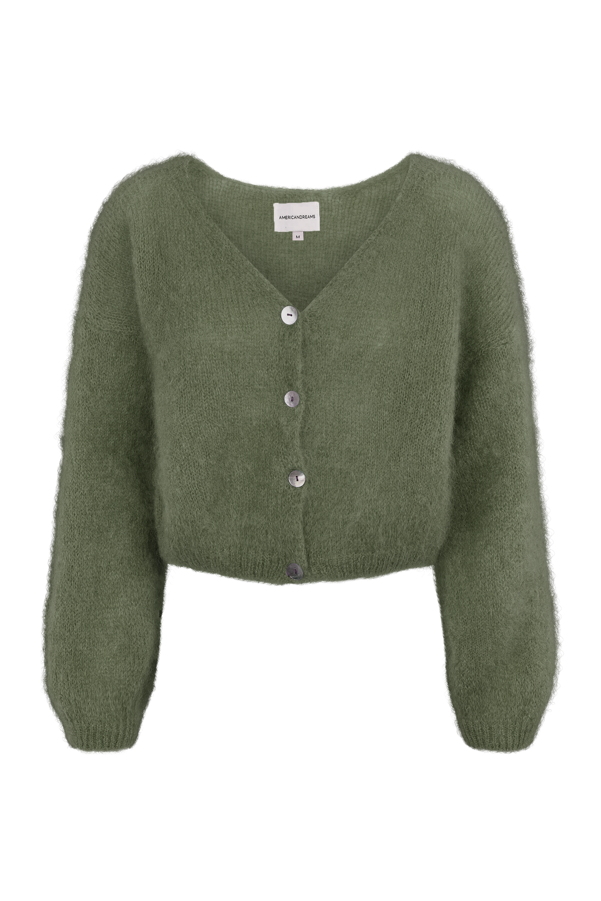 STRICKJACKE - DUNKELGRÜN