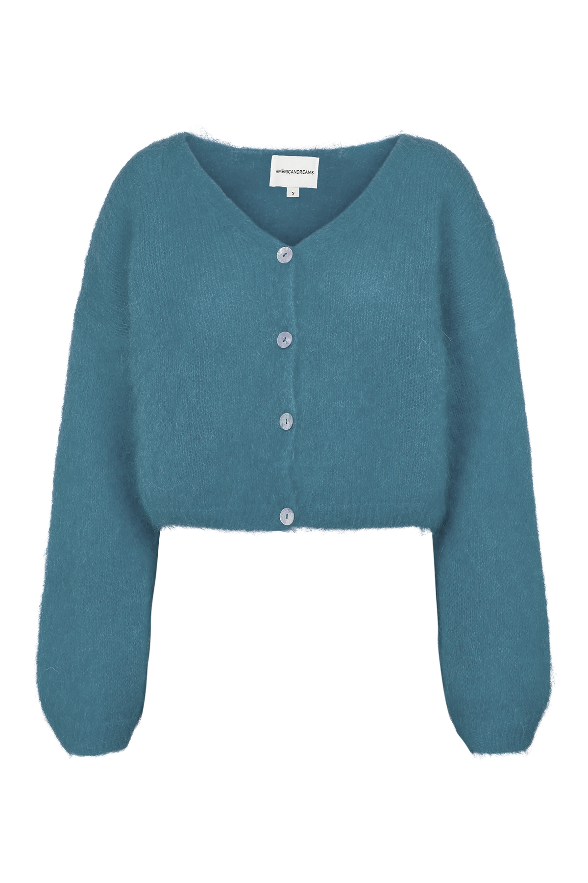 STRICKJACKE - TÜRKIS