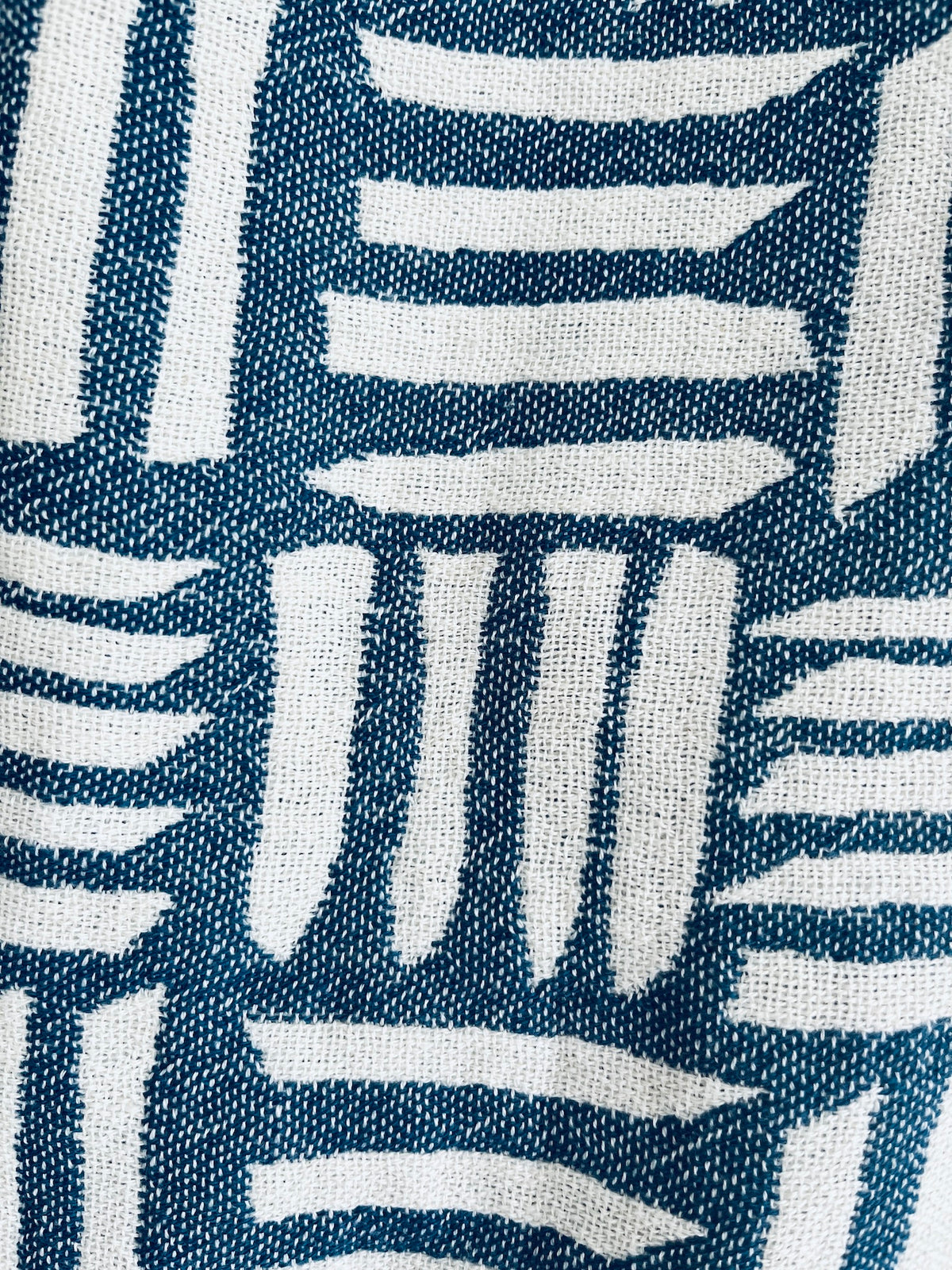 DECKE - "LAYA" - BLAU