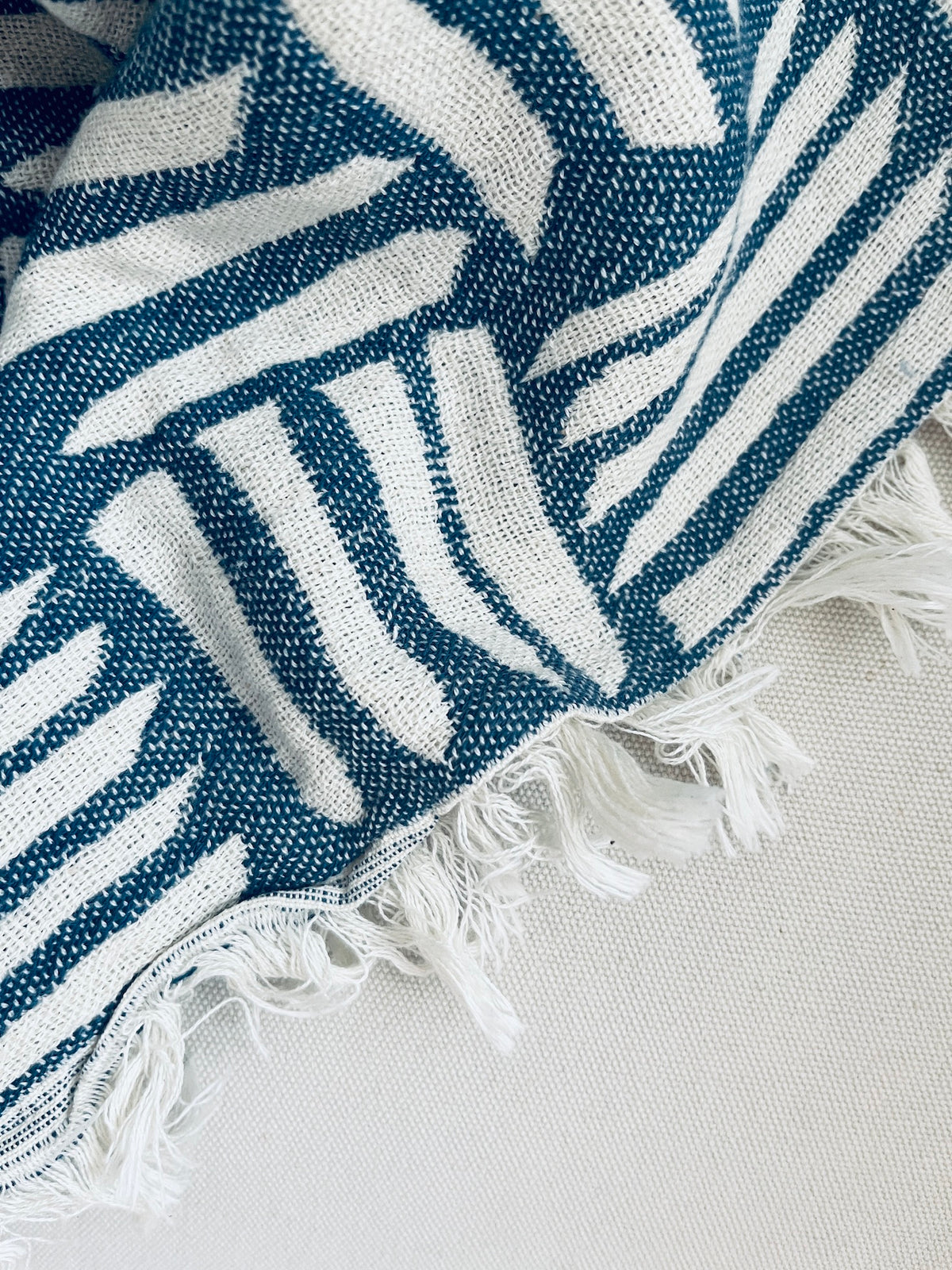 DECKE - "LAYA" - BLAU