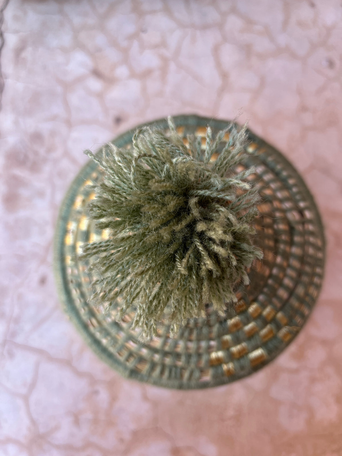 KORB MIT DECKEL - MINT