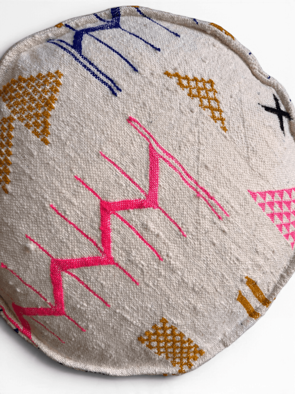 Bodenkissen - Colorful Line Round - Teca