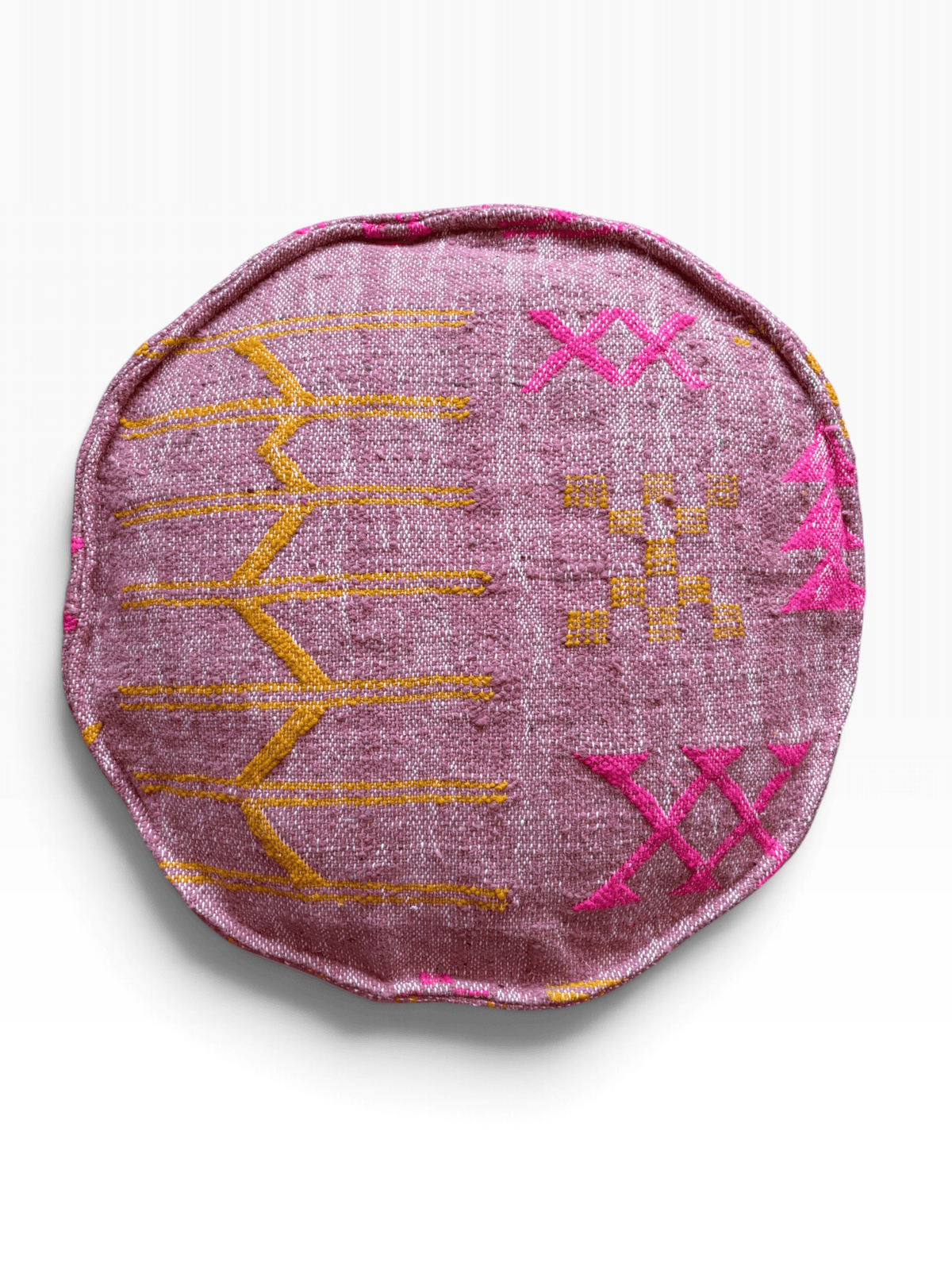 Bodenkissen - Colorful Line Round - Pink Edition