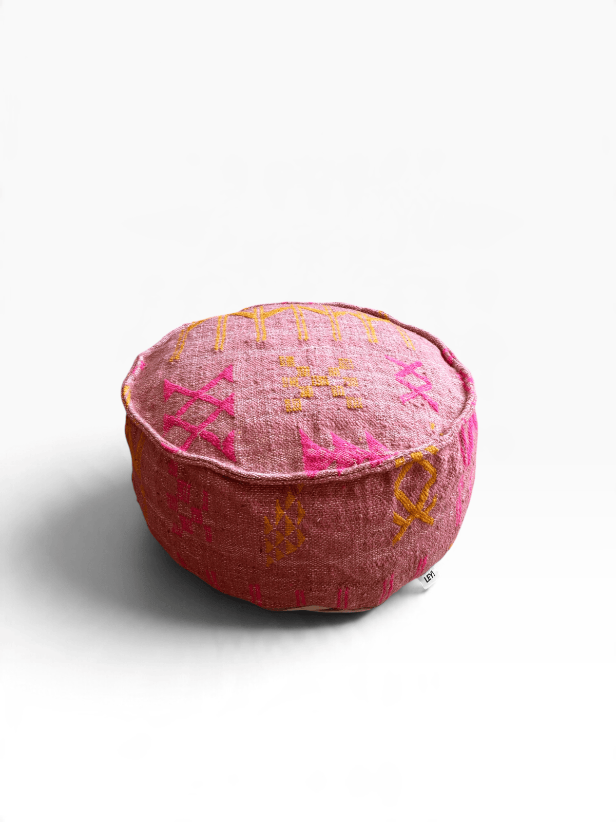Bodenkissen - Colorful Line Round - Pink Edition