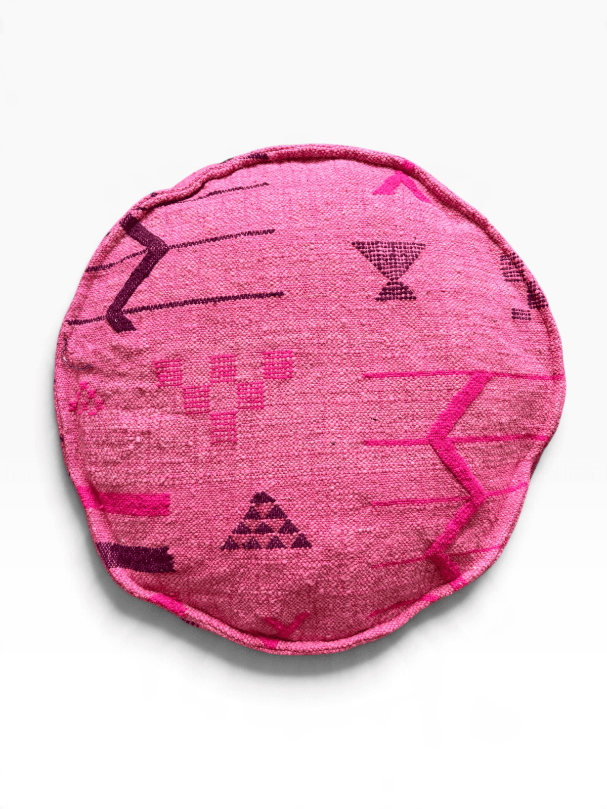Bodenkissen - Colorful Line Round - Pink Edition
