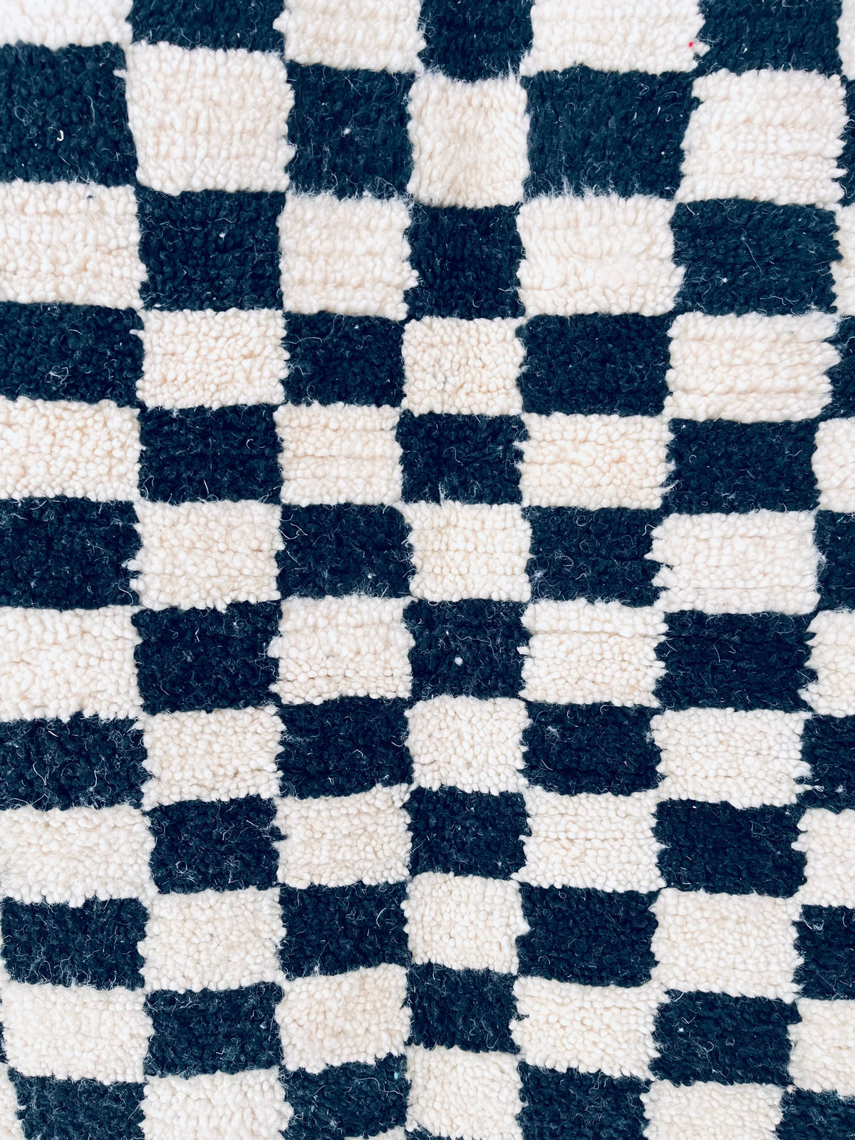 BERBER TEPPICH - SCHACHBRETTMUSTER