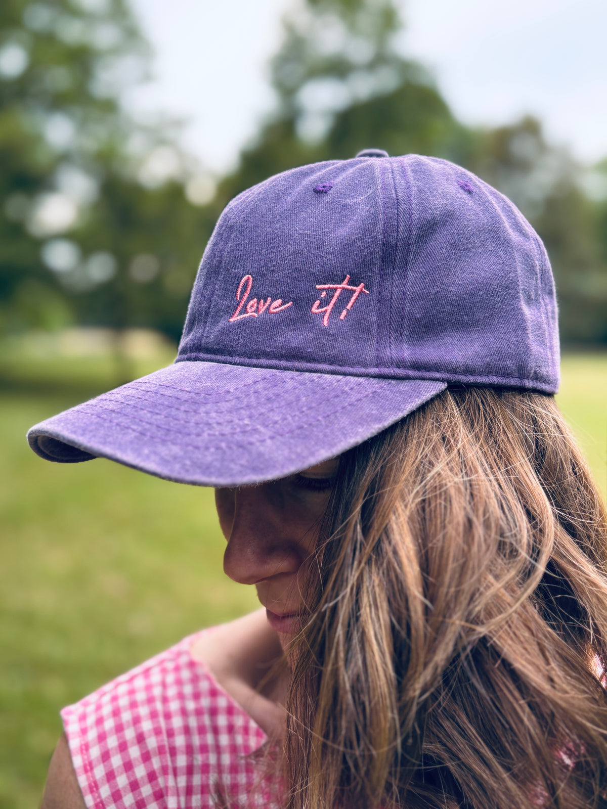 LEY! "Love it" Cap in Lila