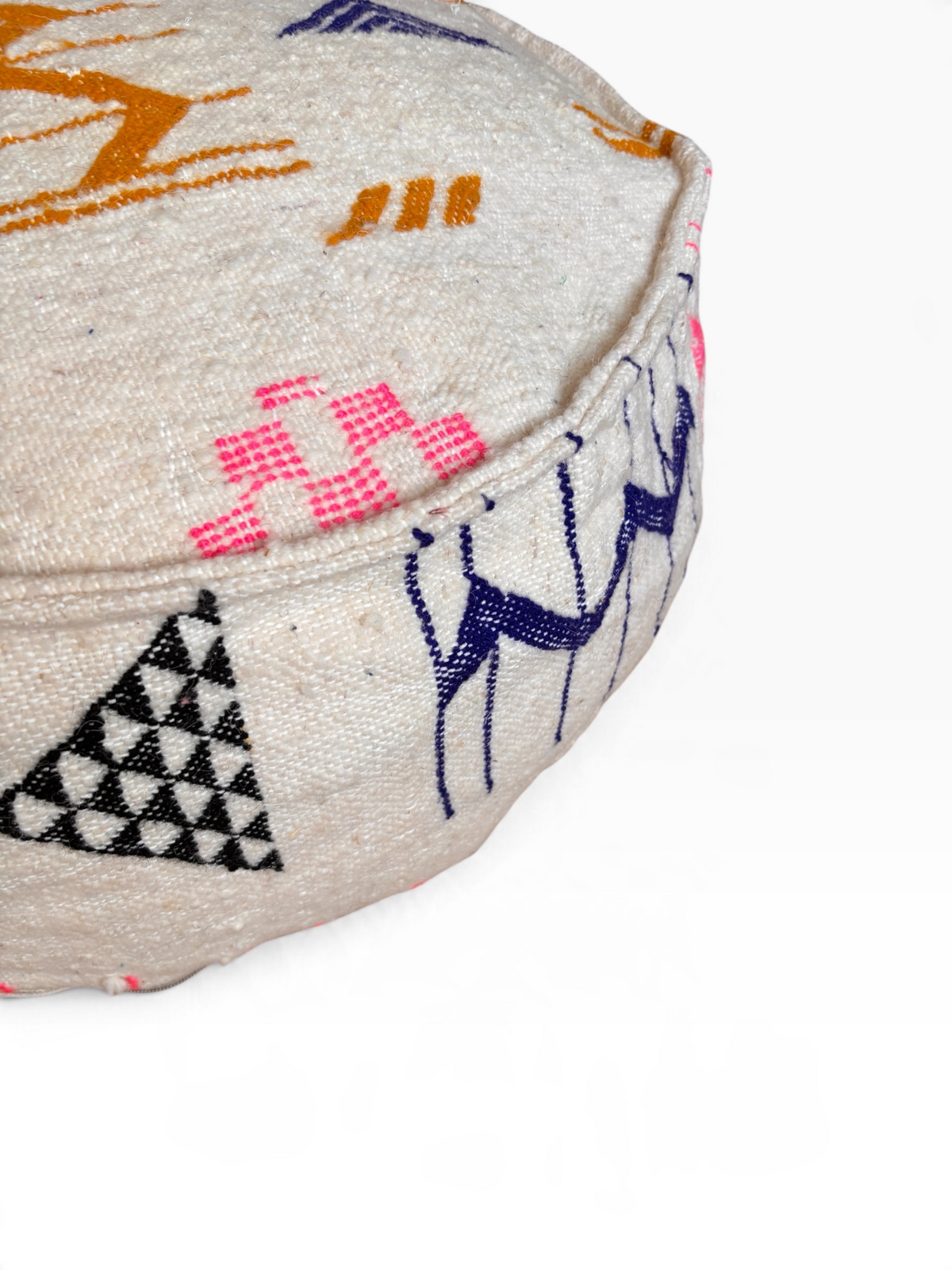 Bodenkissen - Colorful Line Round - Tia