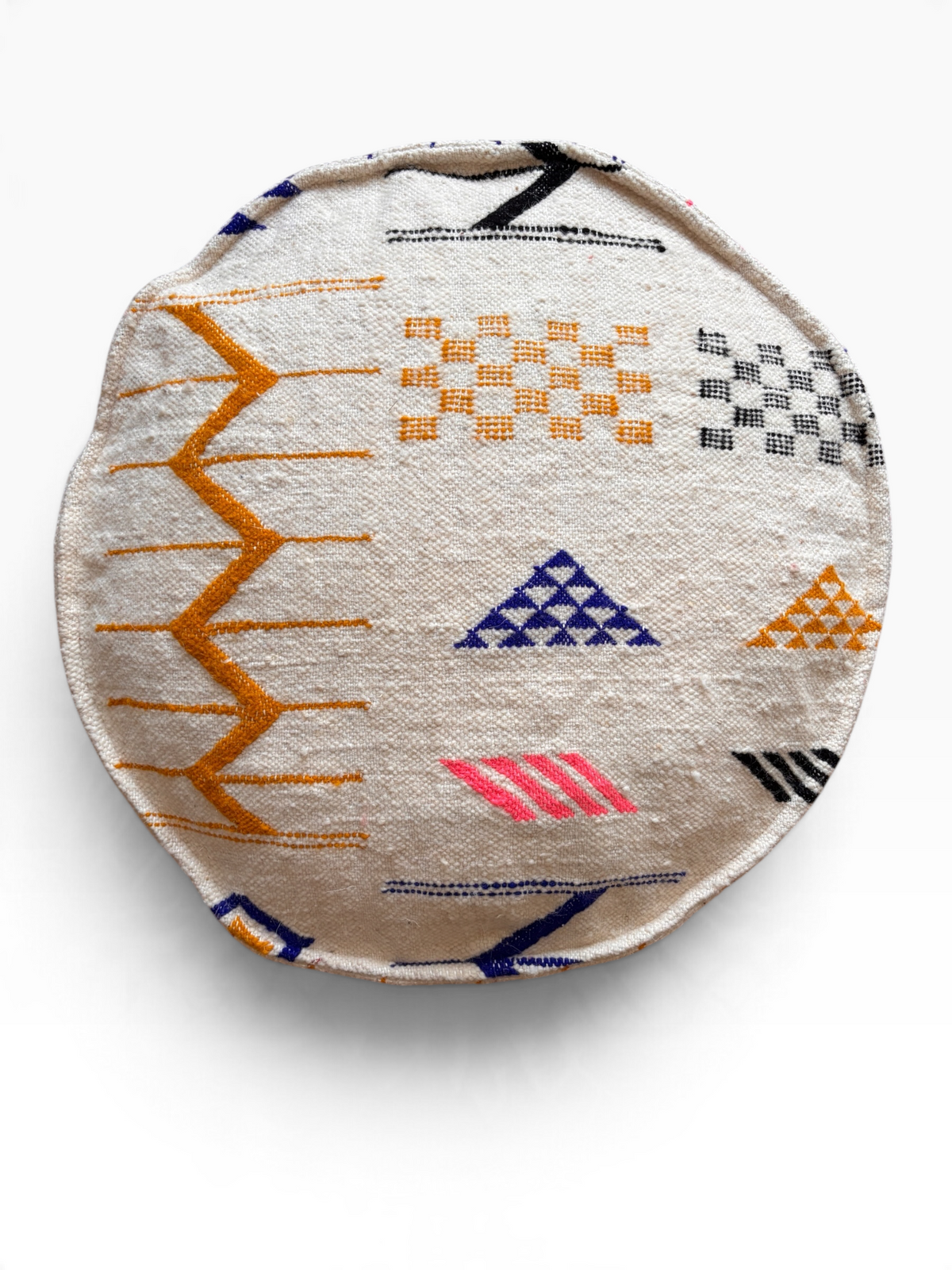 Bodenkissen - Colorful Line Round - Carla