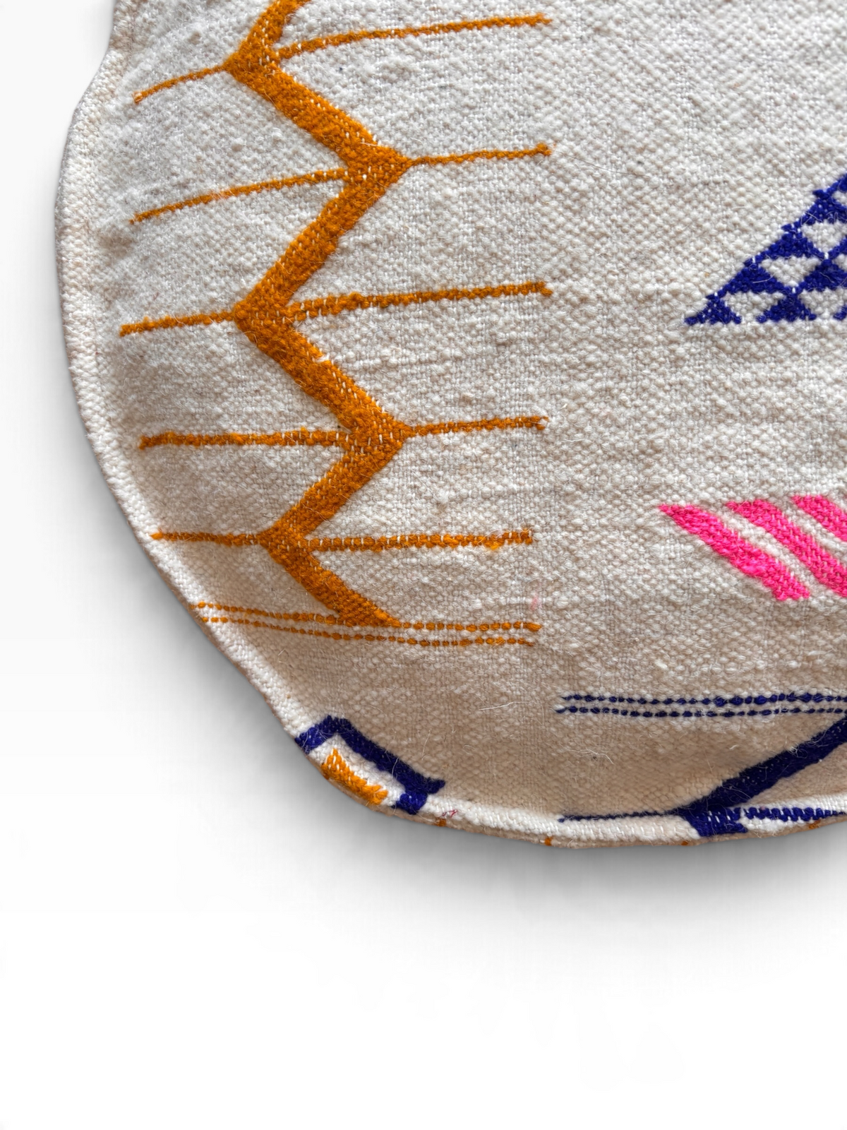 Bodenkissen - Colorful Line Round - Carla