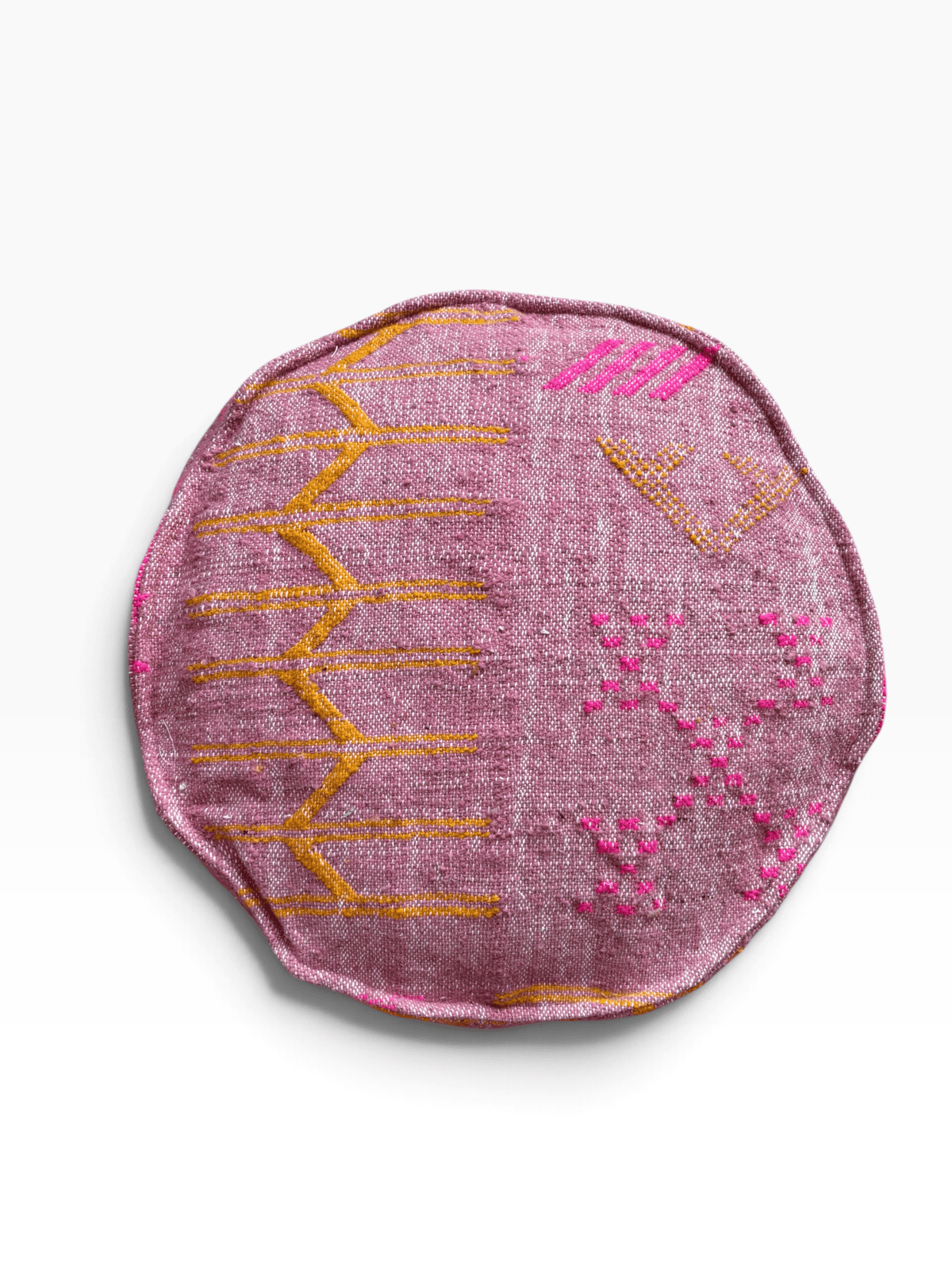 Bodenkissen - Colorful Line Round - Pink Edition