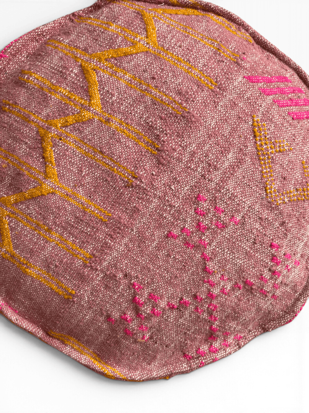 Bodenkissen - Colorful Line Round - Pink Edition
