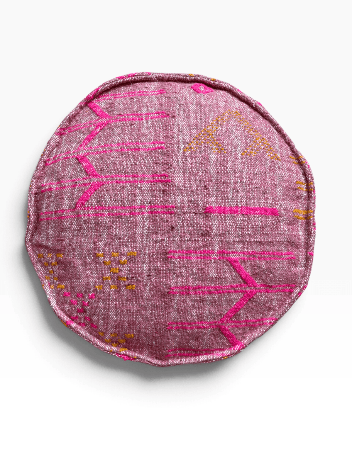 Bodenkissen - Colorful Line Round - Pink Edition