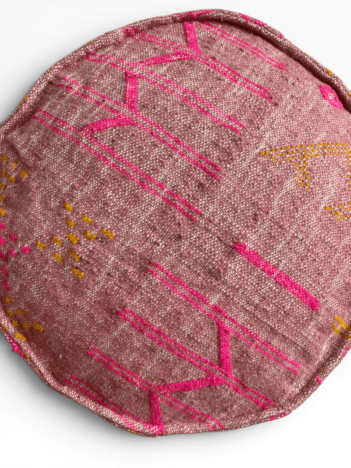 Bodenkissen - Colorful Line Round - Pink Edition