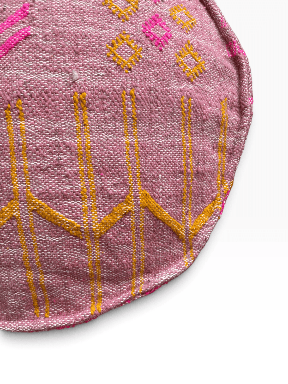 Bodenkissen - Colorful Line Round - Pink Edition