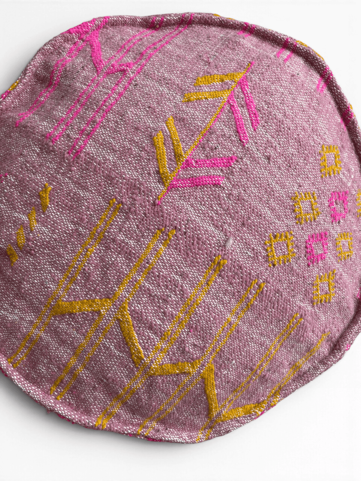 Bodenkissen - Colorful Line Round - Pink Edition