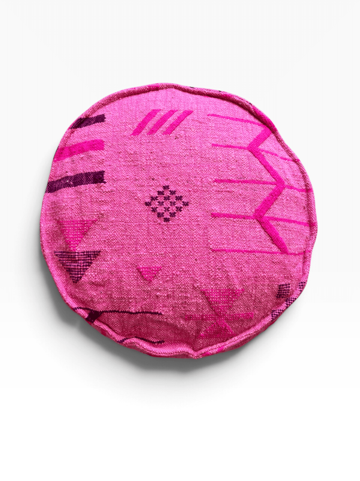Bodenkissen - Colorful Line Round - Pink Edition