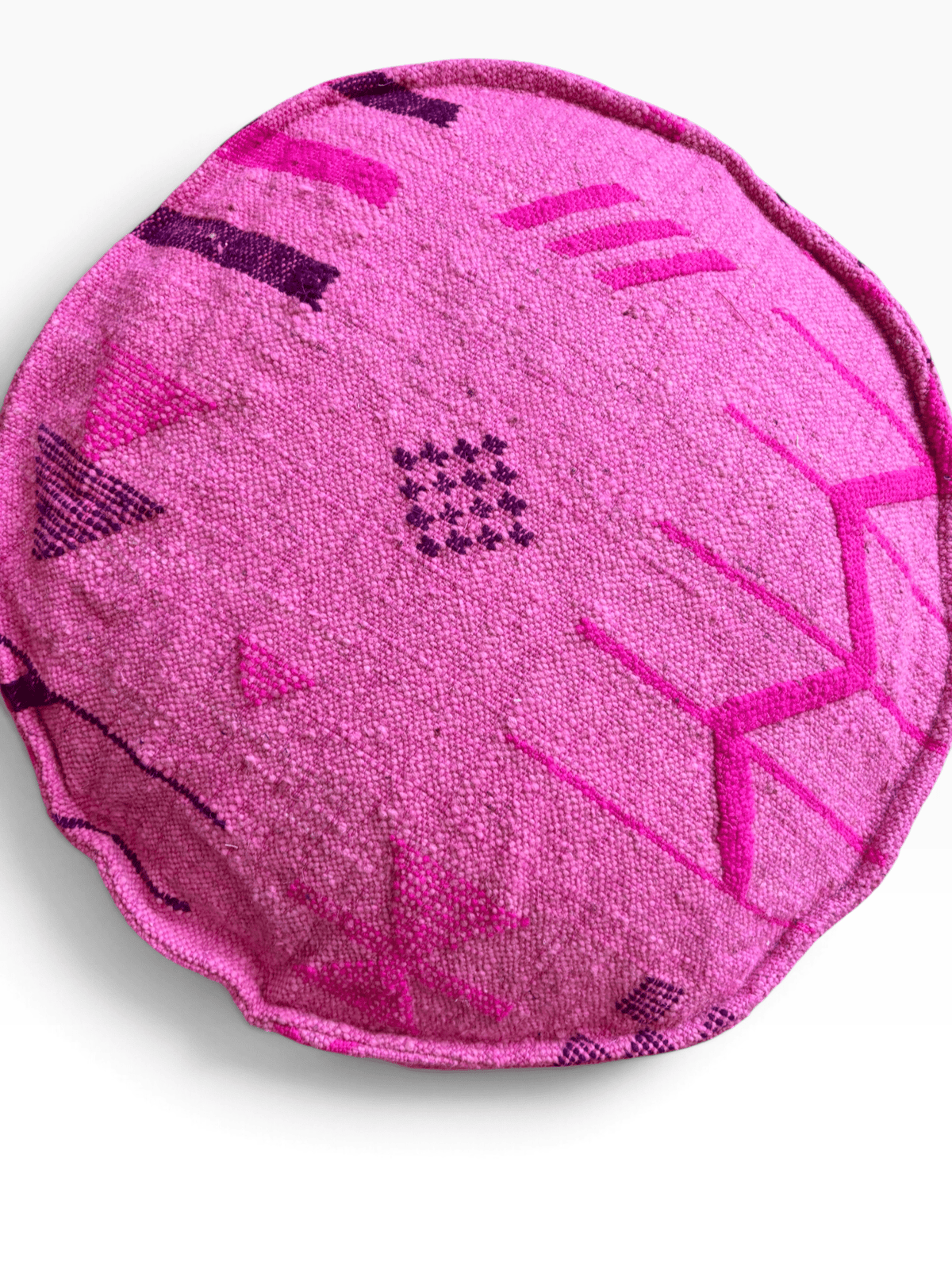 Bodenkissen - Colorful Line Round - Pink Edition