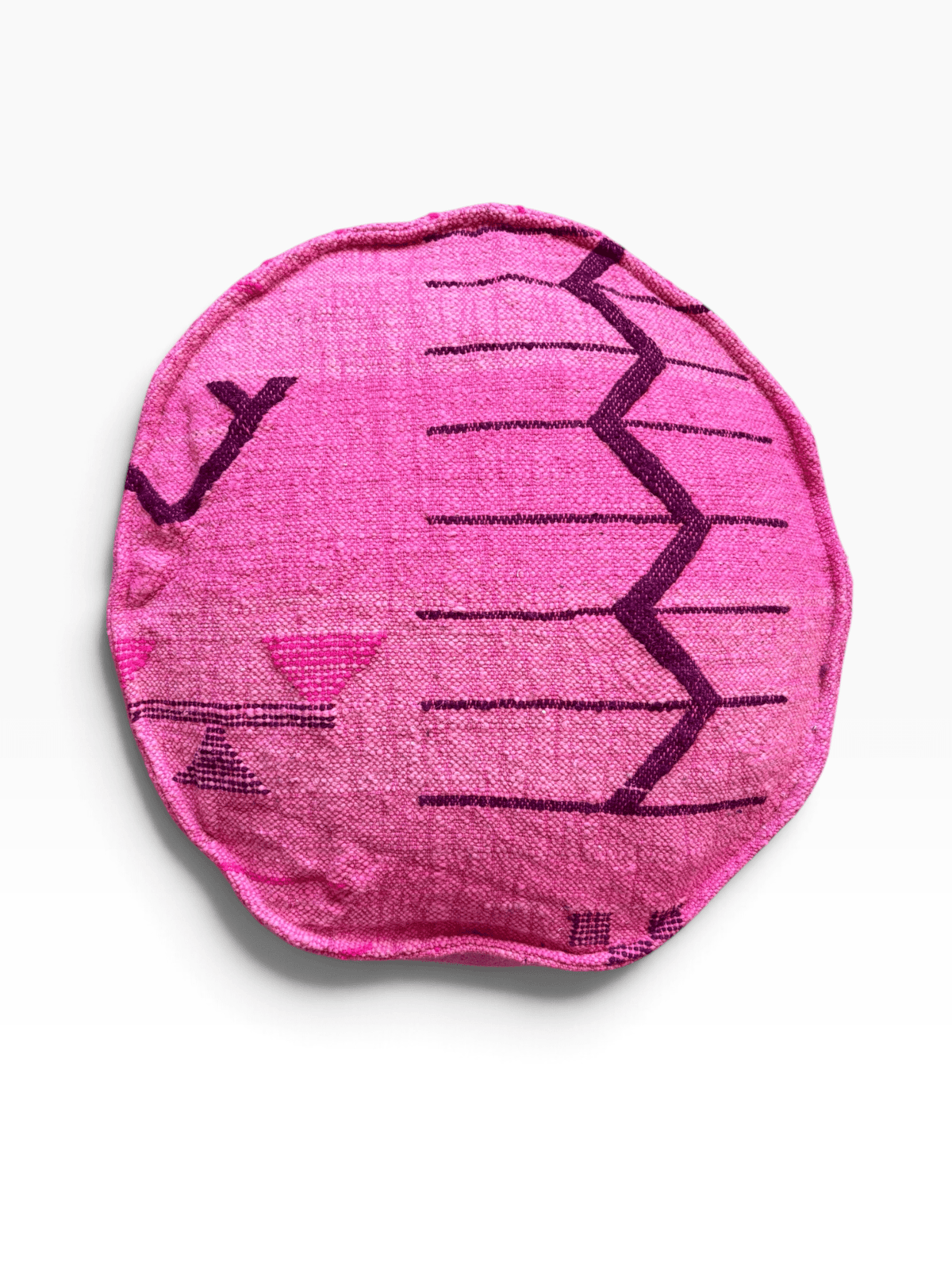 Bodenkissen - Colorful Line Round - Pink Edition