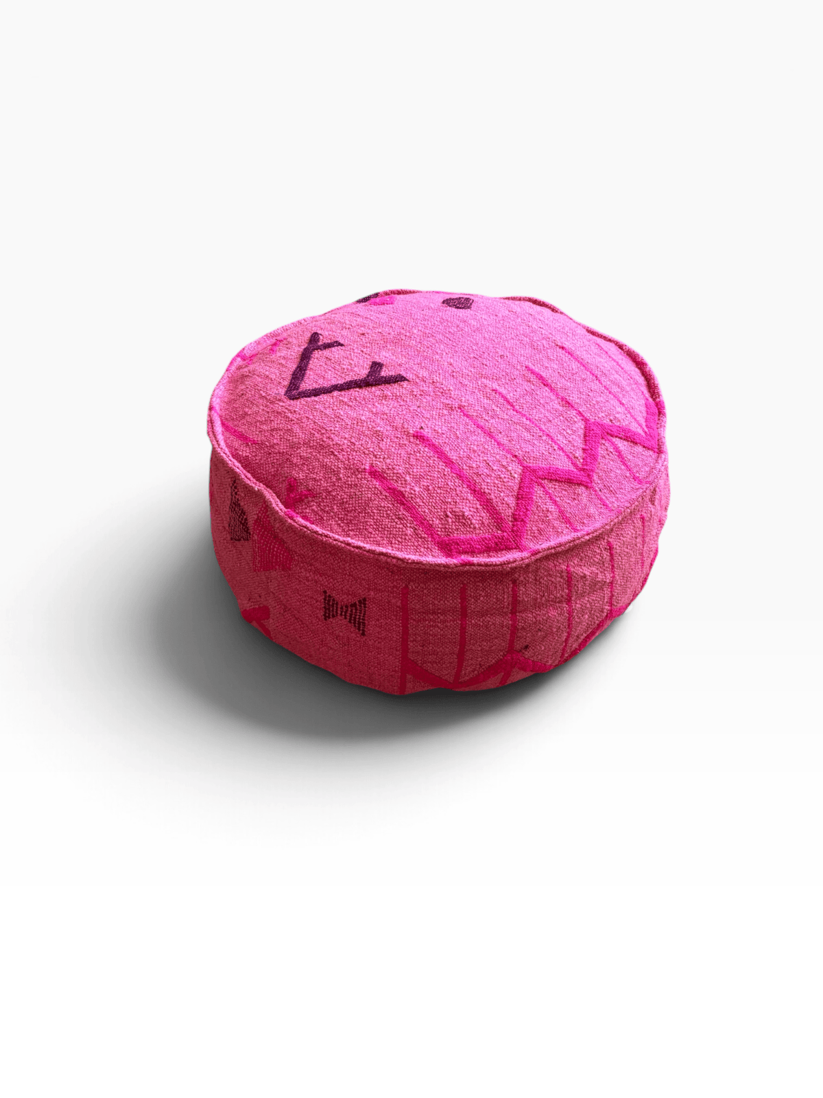 Bodenkissen - Colorful Line Round - Pink Edition