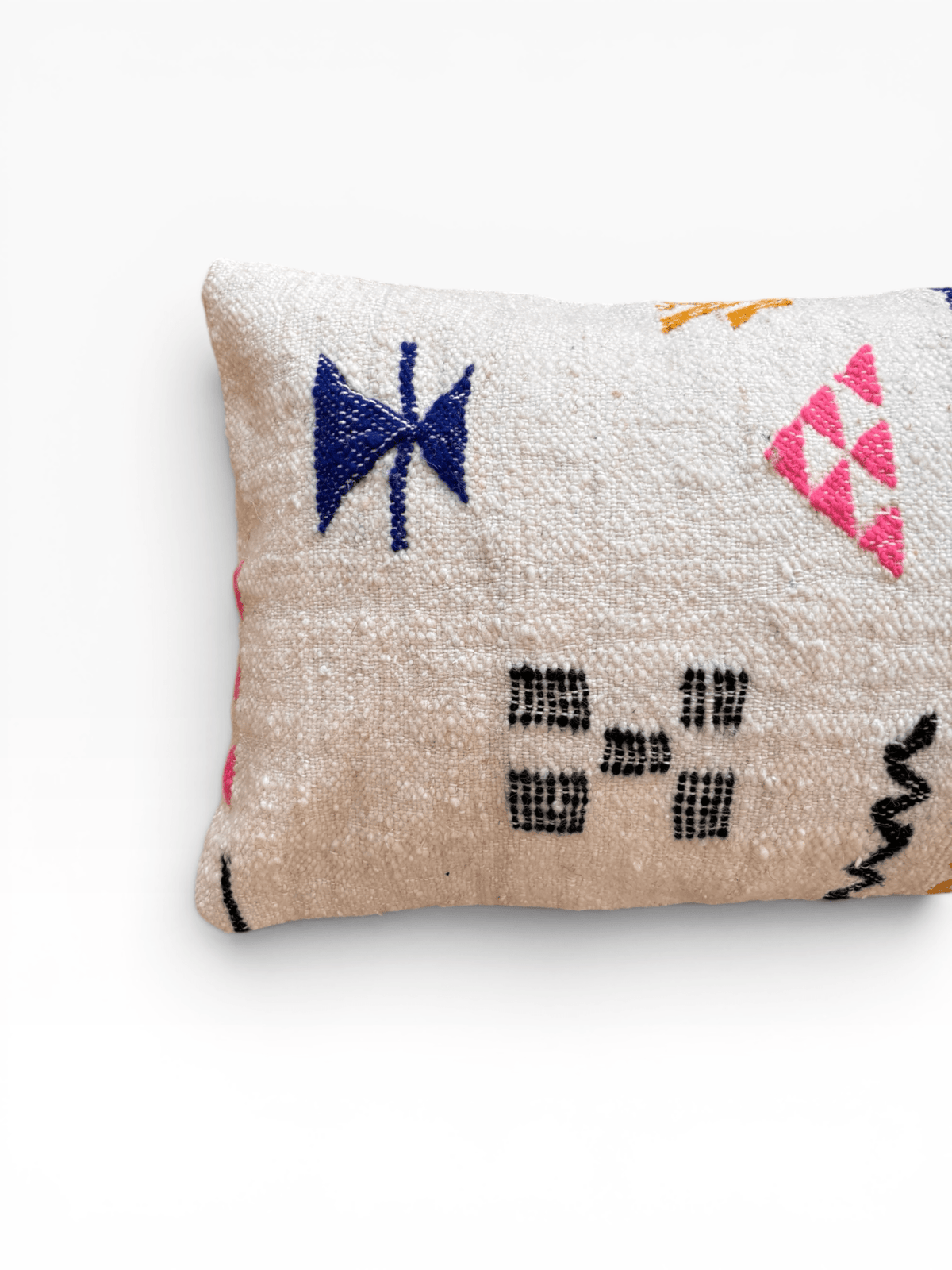 LEY! Kissen – Colorful Line, 40 x 60 cm, mit buntem geometrischem Marrakesch-Muster, Marke: LEY!.