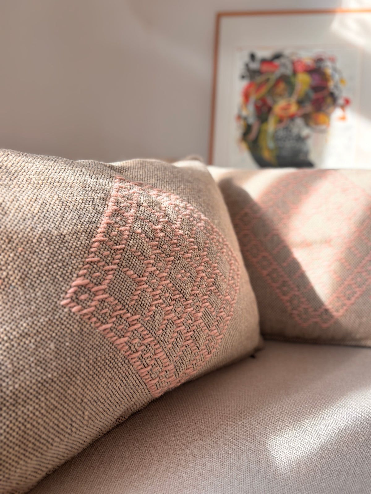 Heritage Line Kissen - Rosé - 40 x 60 cm