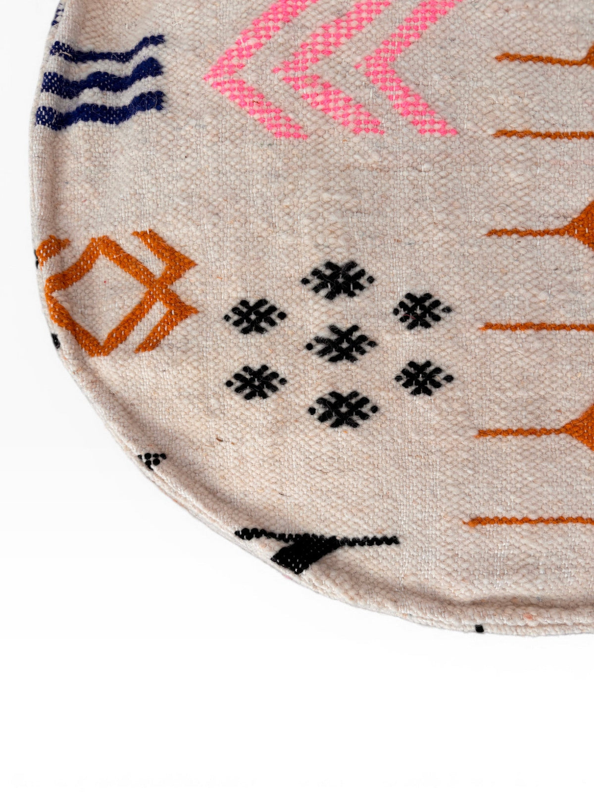 Bodenkissen - Colorful Line Round - Hakim